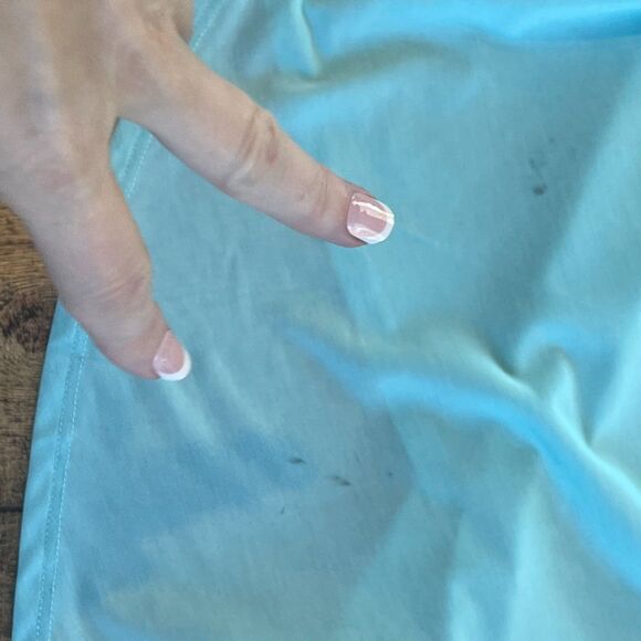 Nike Dri-Fit Court Advantage Tennis Dress Size 1X Plus Light Blue Mini - Picture 9 of 12